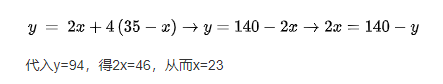 关于电视剧中经常出现的鸡兔同笼问题