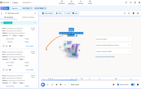 microsoft Clarity 好用的微软网站数据统计工具 - 鹿泽笔记