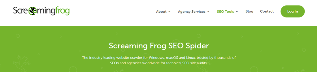 Screaming Frog SEO Spider